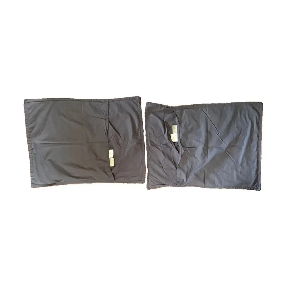 Ink & Ivy Reversible Comforter + Shams Set Full Dusty Blue Chevron Stripe 3pc